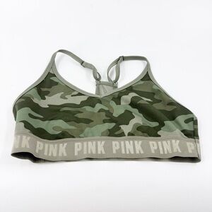 ✅PINK‎ Victoria's Secret Camouflage Sports Bra SIZE MEDIUM
